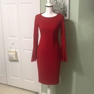 🔥NWOT Calvin Klein Red Dress🔥